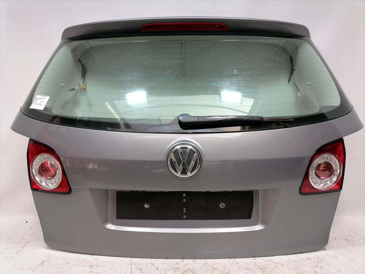 VW Golf Plus 2 original Heckklappe mit Heckscheibe LA7T United Grey Bj.2009
